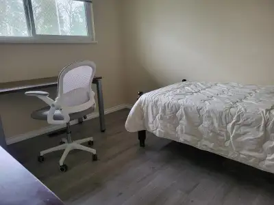 Newly renovated 2nd floor suite bedroom at a quiet cul-de-sac next to a park in an upscale neighborh...