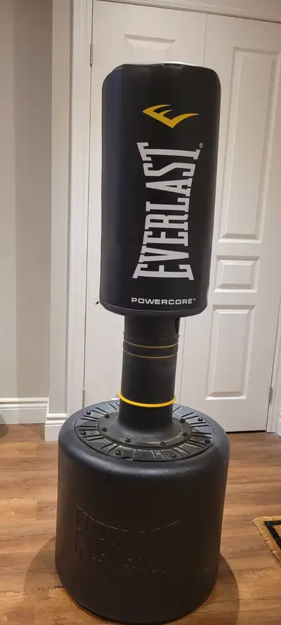Everlast Powercore Free Standing Punching Bag - Barely Used!, View more