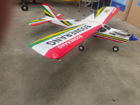 Remote Control Nitro Powered Training Airplane Newly Assembled 