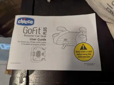 Chicco GoFit Plus Booster Car Seat, View more