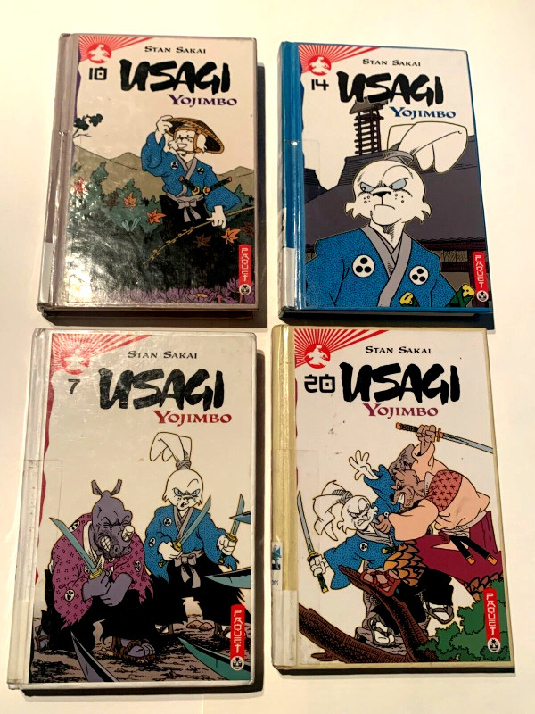 Usagi Yojimbo Stan Sakai Lot 4x Livres Manga Japonais FRANCAIS dans Manuels  à Laval/Rive Nord