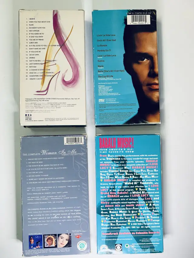 VHS Music Casettes (Various Artists) $5 each in CDs, DVDs & Blu-ray in Mississauga / Peel Region - Image 3