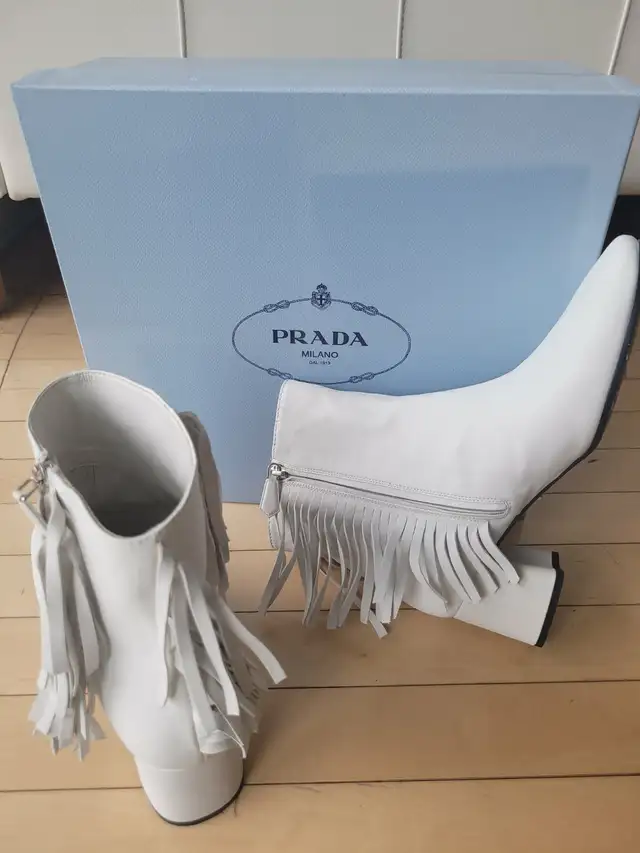 Authentic Prada Boots in Women's - Shoes in City of Toronto - Image 3