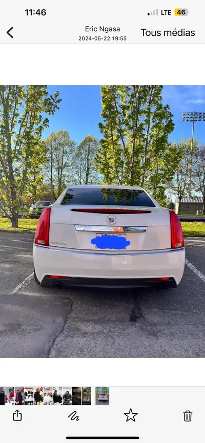 Je vends ma Cadillac CTS, une berline élégante et performante, parfaite pour la ville comme pour les...