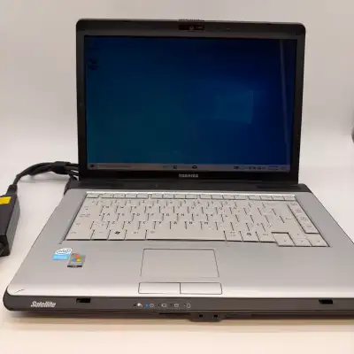 Toshiba Satellite A200 Laptop Celeron 2.5GB 100GB Works, View more