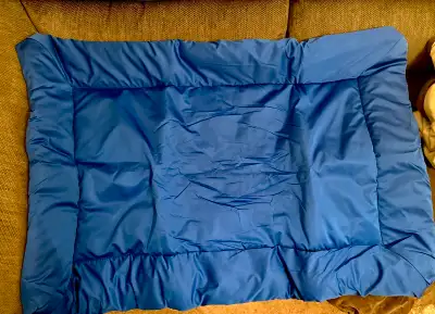 Foldable Dog Bed. Good for travelling. Medium breeds. Pick up only. No holds. $20. Price is not nego...
