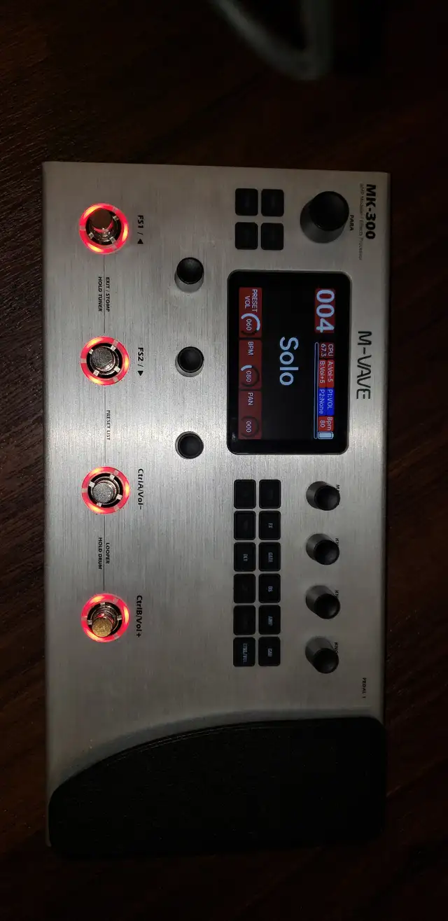 M-Vave MK-300 Guitar Multi-Effects Processor Pedal in Amps & Pedals in Markham / York Region - Image 3
