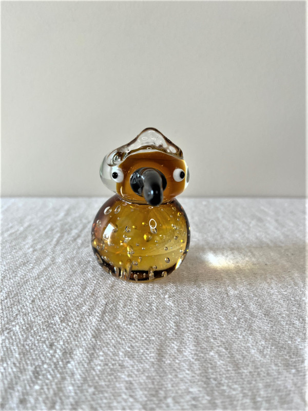 PAPERWEIGHT ART GLASS OF BIRD in Arts & Collectibles in Edmonton - Image 2