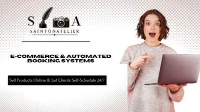 E-Commerce Storefronts & Online Booking Systems Fast Setup, View more