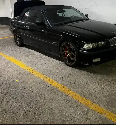 BMW e36 with only 165 k. Fast. Head turner!!! Convertible,upgraded disk,big brakes, upgraded rims(fo...