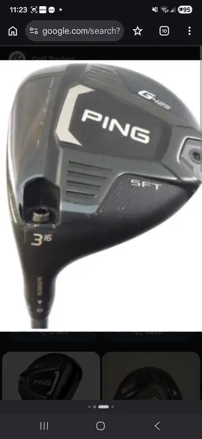 Ping g425 3 wood sft, View more