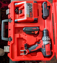 Like new Milwaukee M18 drill kit