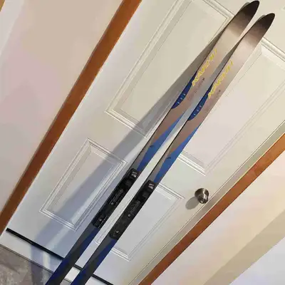 175cm KARHU EXPLORE Cross Country Skis with NNN Rottefella Bindings Bear Claw Waxkess WIDE Cross Cou...