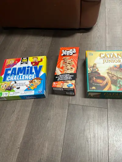 10 each, good condition Catan game - sold