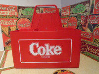 Caisse de plastique pour bouteilles coca cola