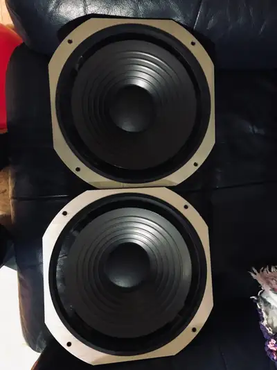 Two Legendary Pioneer HPM700 10" Woofers, View more
