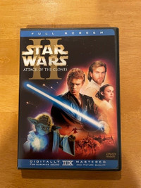 For Sale: Star Wars Episode II Attack of the Clones DVD