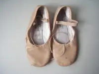 Girl's Pink Dance Ballet Shoes – Size 1