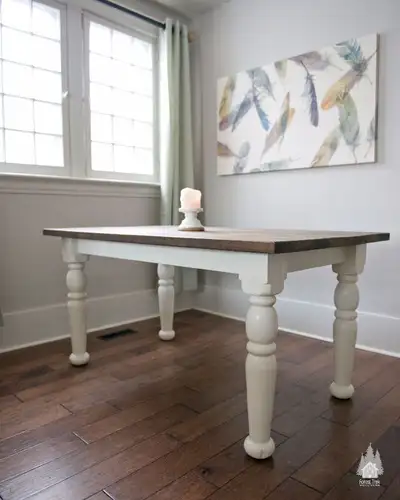 Farm dining tables by Forest Trek Woodwork Our Heritage table has an elegant & simple design inspire...