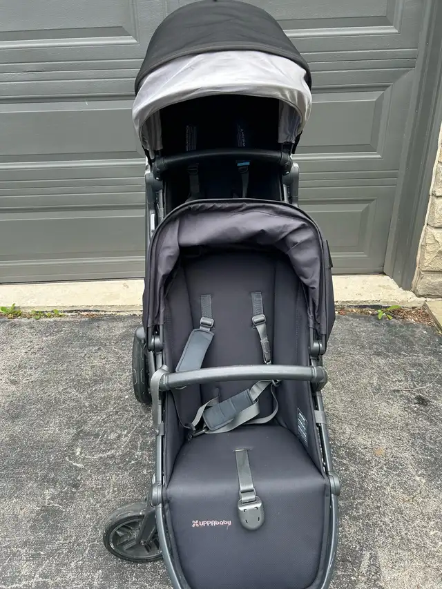uppa baby stroller with toddler seats  in Strollers, Carriers & Car Seats in Oakville / Halton Region - Image 2