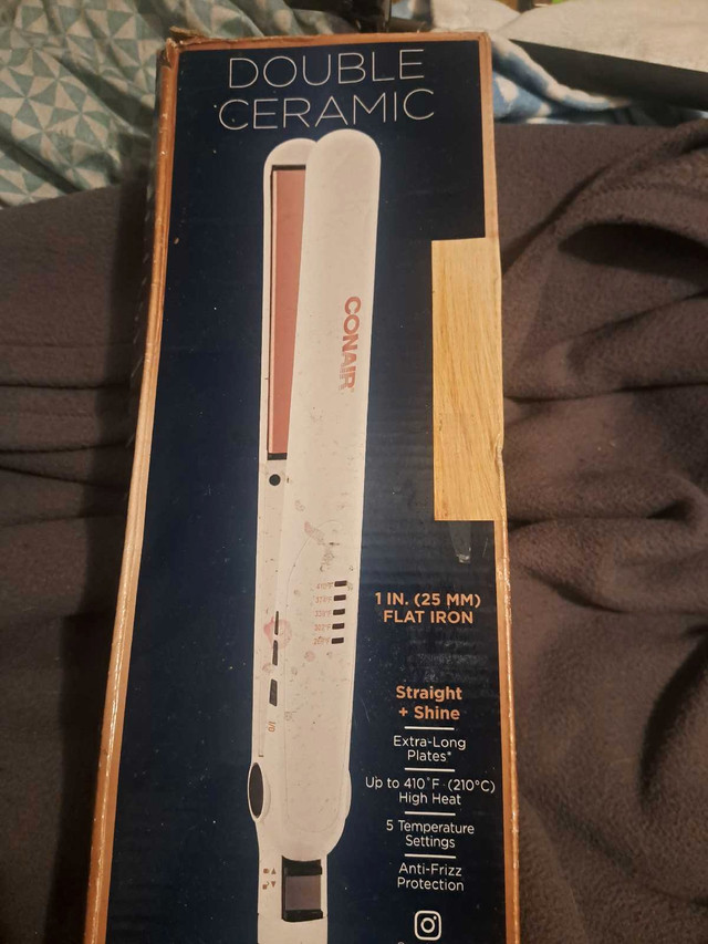 Brand new double ceramic CONAIR flat iron in Health & Special Needs in Fredericton