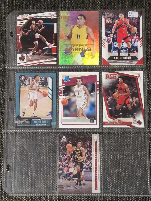 Scottie Barnes Rookie basketball cards in Arts & Collectibles in Oshawa / Durham Region - Image 2