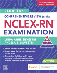 Saunders Comprehensive Review NCLEX-RN Exam 9e 9780323795302