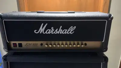 Marshall JCM 900 100 watt half stack mint, View more