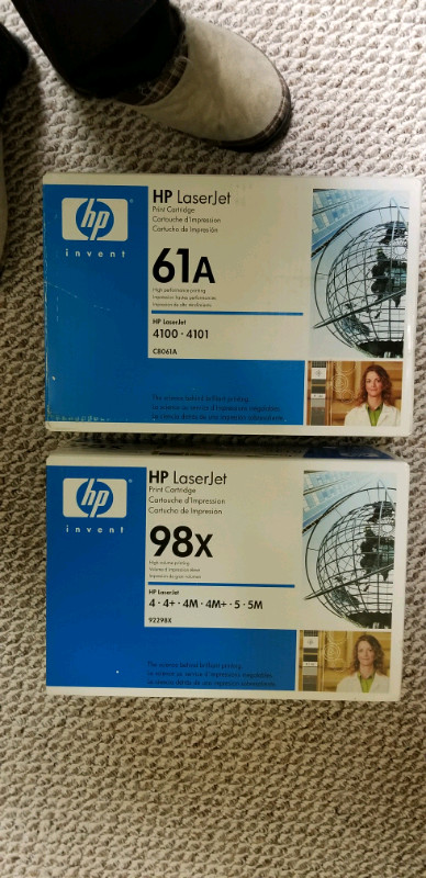 HP toner cartridges 61A, 98X, C8061A HP61A, 92298X in Printers, Scanners & Fax in Winnipeg - Image 2