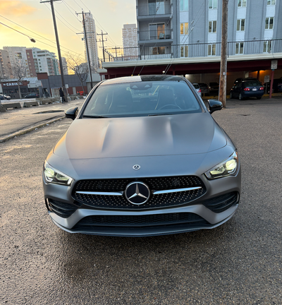 Selling my 2021 Mercedes-Benz CLA 250 in a rare matte grey/charcoal finish. (factory color not a wra...