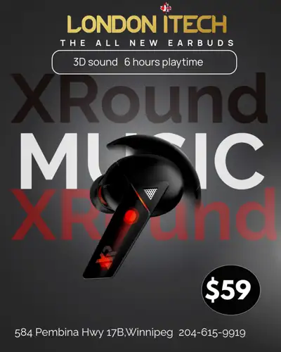 XRound Earbud  3d Sound, View more