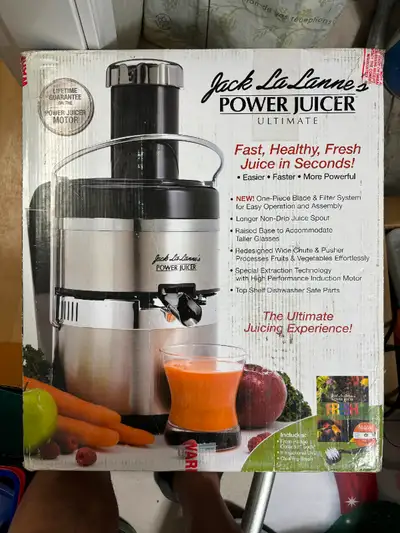 Power Juicer. If the ad is up, it's still available.