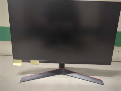 240HZ. No dead pixels, monitor works great. I can include a monitor arm stand that mounts to the tab...