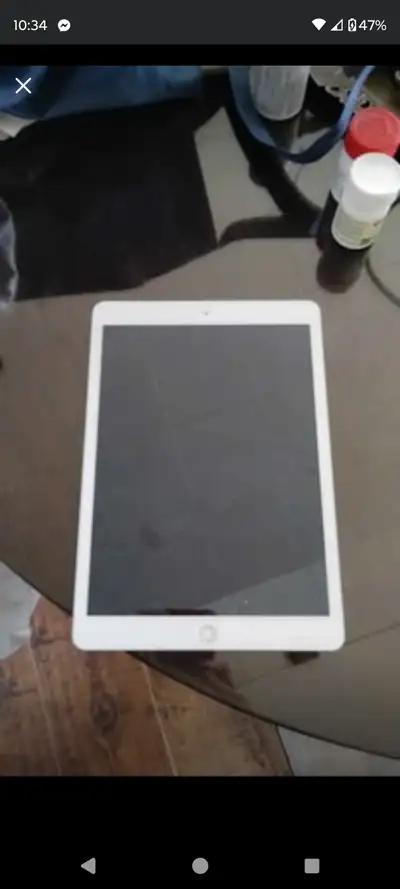 Apple iPad 8th generation 32 GB 10.2 inches Button replaced works but recommended to use touch assis...