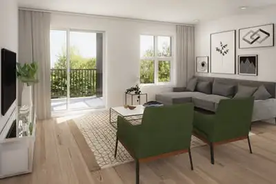 DOMAINE SEIGNEURIAL Logement 4 ½ neuf à louer pour gens de 60 ans et plus. Au 2eme étage avec ascens...
