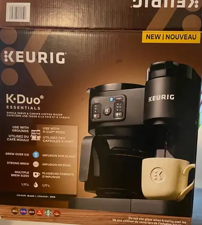 Keurig K-Duo coffee machine, View more