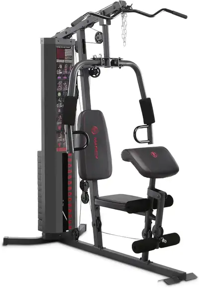 LIKE NEW Marcy 150-lb Multifunctional Home Gym Station, View more