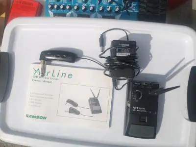 Used Samson "Airline" AG1 UHF Wireless System for Guitar/Bass, View more