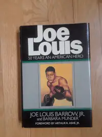 Joe Louis Signed Book