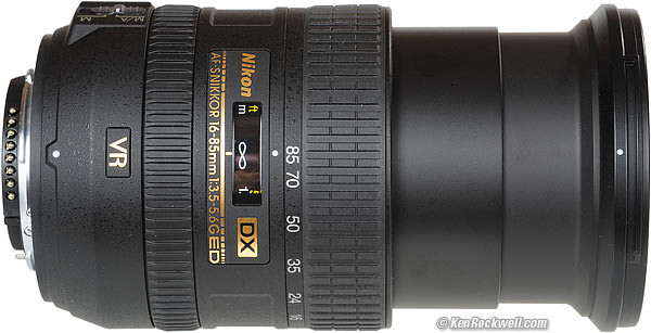 Nikkor AF-S 16-85mm f/3.5-5.6G ED VR Lens in Excellent Condition in Cameras & Camcorders in Edmonton - Image 4