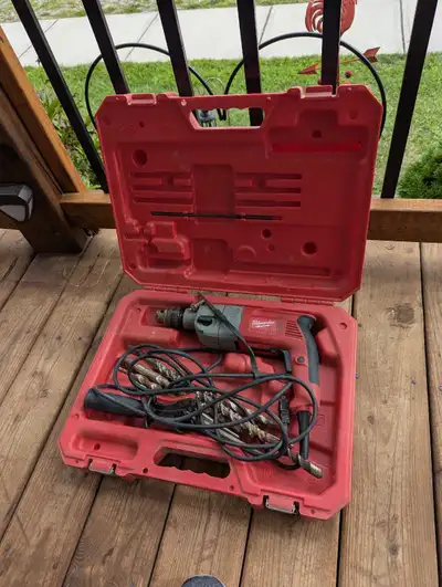 Milwaukee corded hammer drill , View more