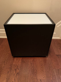 Unique night/side table with hidden drawers