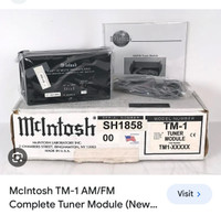 Wanted : McIntosh TM-1 AM/FM Complete Tuner Module