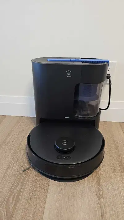 Like new ECOVACS DEEBOT N20 PRO Plus Robot Vacuum and Mop,with Bagless Self Emptying Station, 8000Pa...