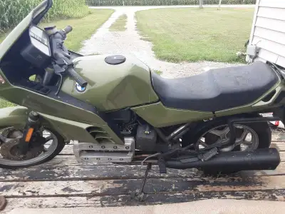 Recently had running with a gas bottle Needs fuel pump that's it No rust Do have mirrors set as side...