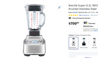 Breville The Super Q Professional Blender -New and sealed
