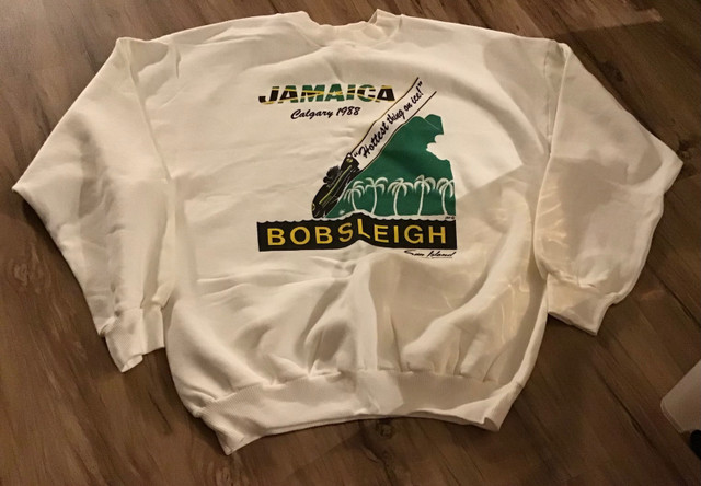 Jamaican Bobsled Team Sweatshirt 1988 Calgary Olympics in Arts & Collectibles in La Ronge - Image 2
