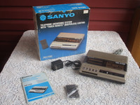 Vintage Sanyo TAS 3700 Touch Remote Answering System w Box