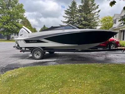 2018 Glastron 200 in great condition. Already in the water and ready for a test drive. Warranty on b...