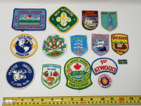 Vintage Souvenir & Boy Scout Patches & Badges